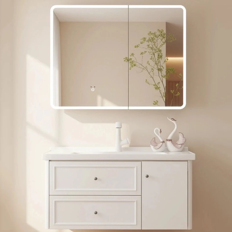 Белый органайзер, полки для хранения шкафа для ванной комнаты, туалетная витрина, роскошный шкаф, современная модная мебель Archivadores