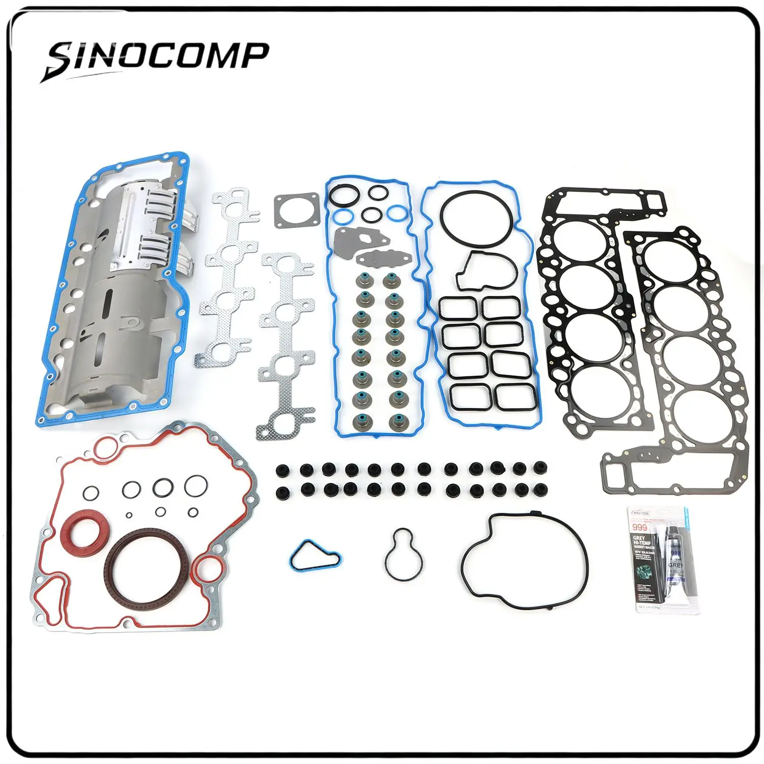 

Gasket Set Oil Pan FOR Dodge Dakota 1500 2004-2007 4.7L SOHC Engine Oil Pan Gasket Kit