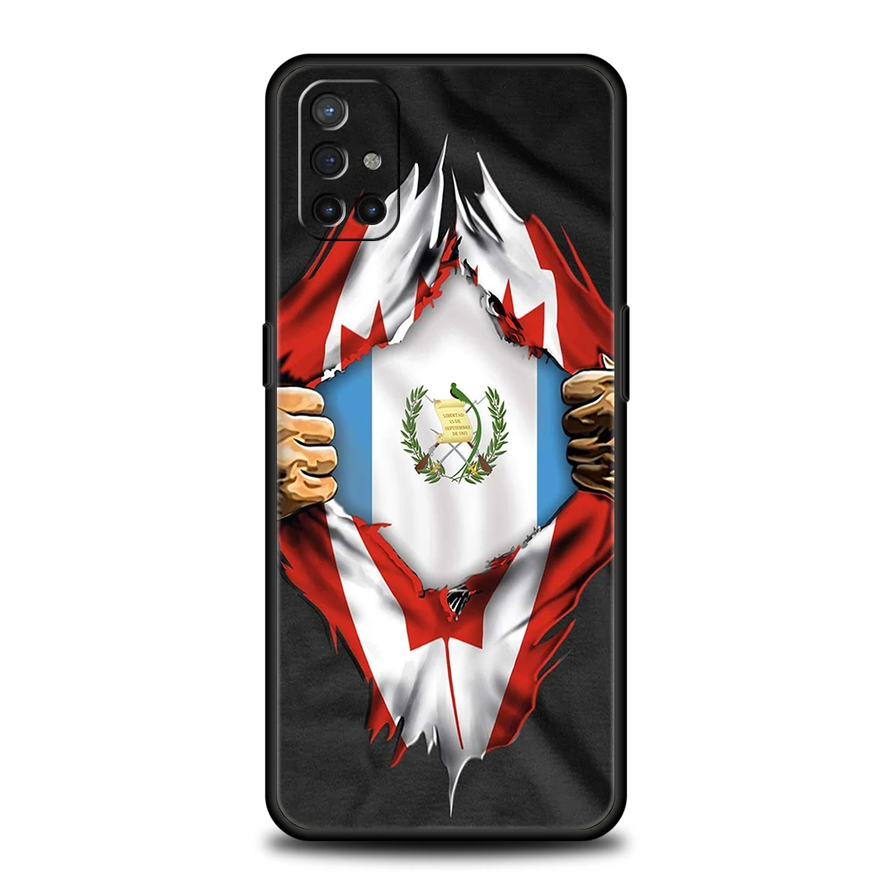 حافظة لهاتف OnePlus 13 12 11 10 9 Pro 9T 13R 12R 10R 9R 9RT 10T 8T 8 Nord 2T CE 2 3 5G N200 N30 غطاء ناعم علم غواتيمالا #6