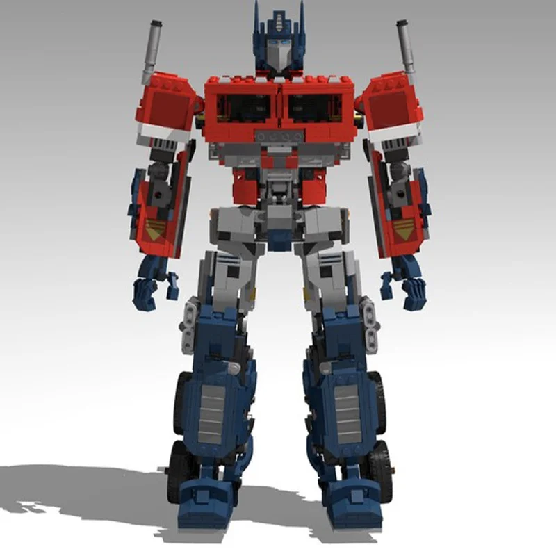 1443 قطعة MOC نحلة فيلم أوبتيموس برايم أيقونز نموذج اللبنات العمارة لتقوم بها بنفسك فكرة لعبة أطفال هدايا عيد الميلاد عيد الميلاد