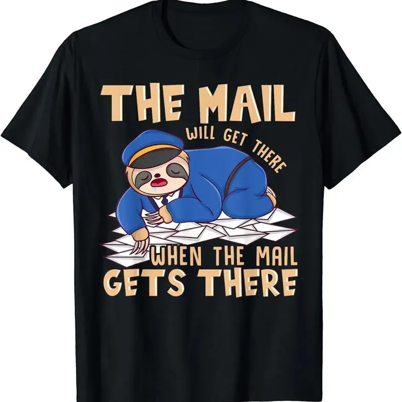 New Limited Mail Gets There Funny Postal Worker Carrier T Shirt S 3Xl
