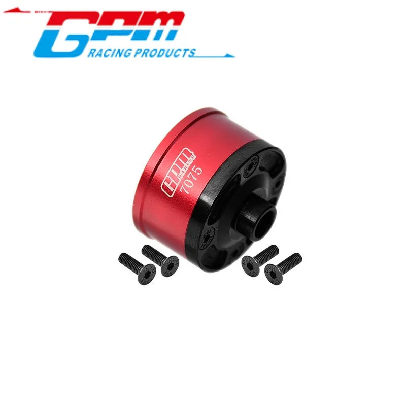 GPM SLE011N MEDIUM CARBON STEEL+ALUMINIUM 7075-T6 FRONT/MIDDLE/REAR DIFF CASE FOR TRAXXAS 1/8 SLEDGE RC Upgrade
