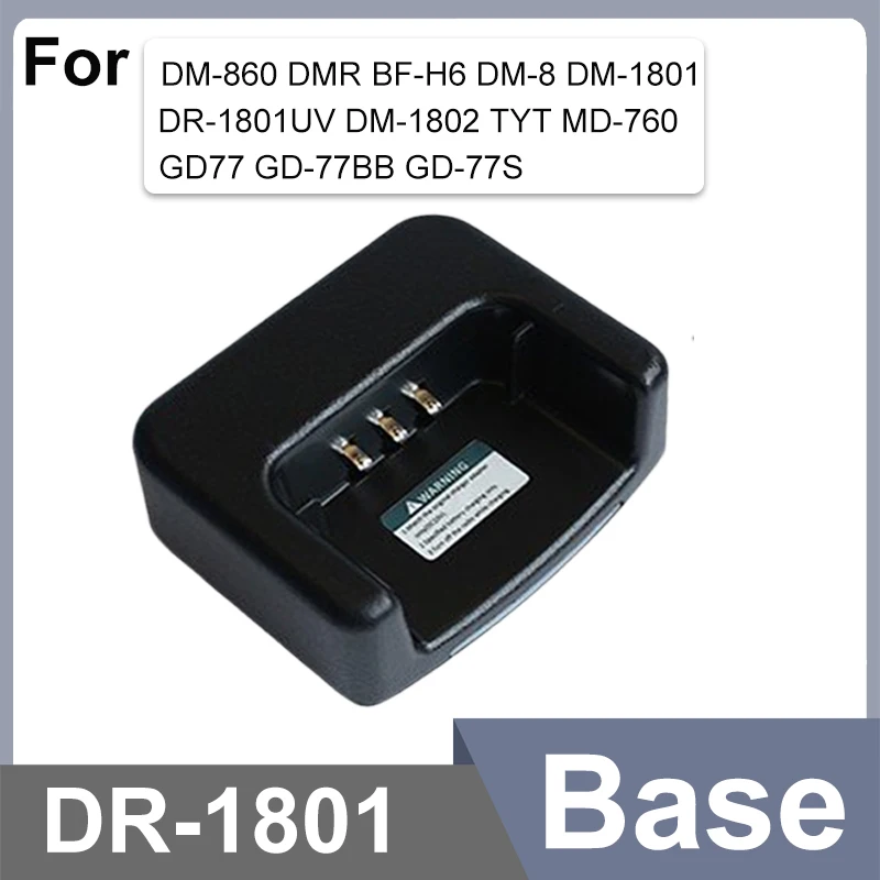 Baofeng DR-1801 배터리 USB C 충전기 케이블, DM-1801UV DM-860 TYT DM-760 GD-77 워키토키 액세서리, 정품 차량용 충전기