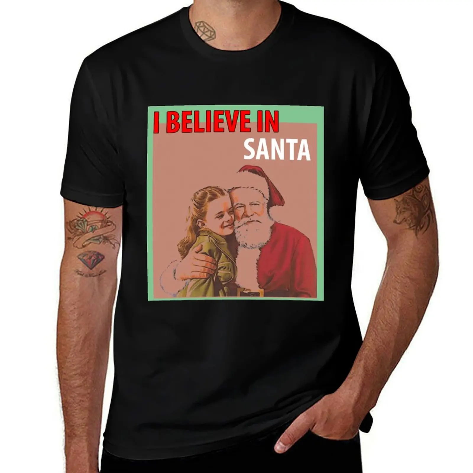 Miracle on the 34th Street - Perfect Gift (je crois en Père Noël) T-shirt à manches courtes Dry Fit Running