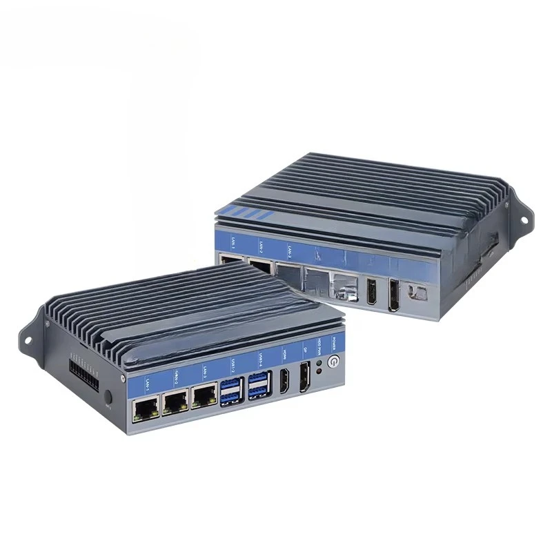 Embedded Mini Computer Fanless Industrial Computer X86 Computer 8G DDR3 Solid State Drive 128G