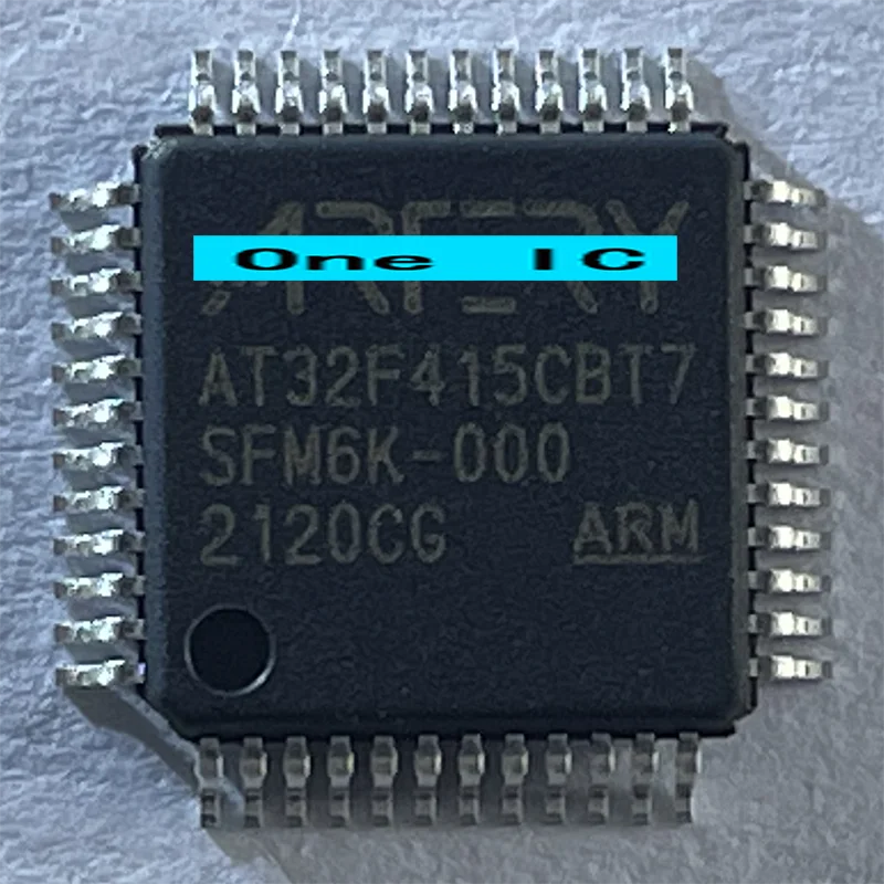 AT32F415CBT7 AT32F415 LQFP48, 100% d'origine, Ic neuf et authentique, 5 pièces