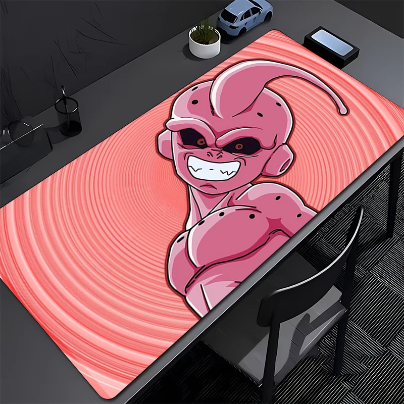 

Anime Mouse pad DBZ Dragon Ball Majin Buu Notbook PC Gamer Keyboard Pad NonSlip Rubber Computer Desk Mat Gamer Extended MousePad