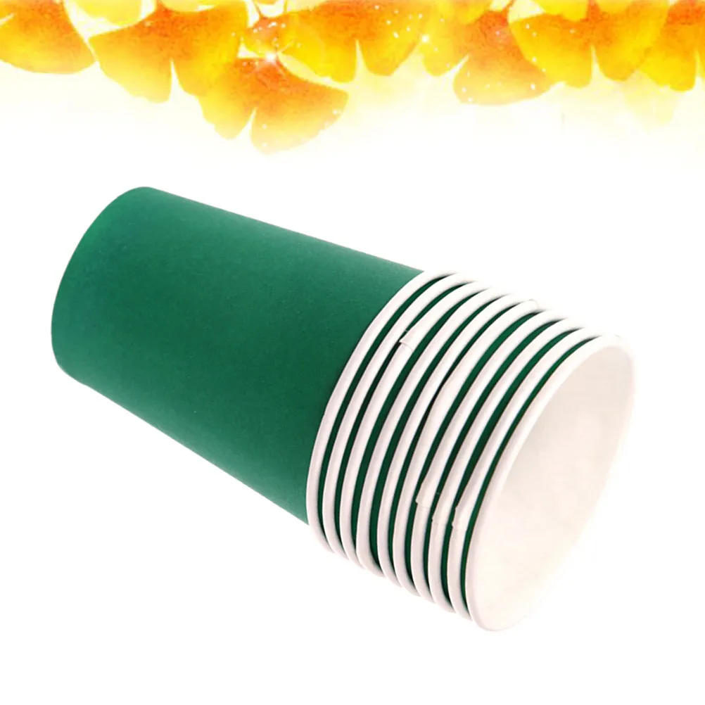 100個入り-厚手-カラフル-使い捨て紙コップ-diy-手芸用品-子供-幼稚園-クリエイティブな用途に