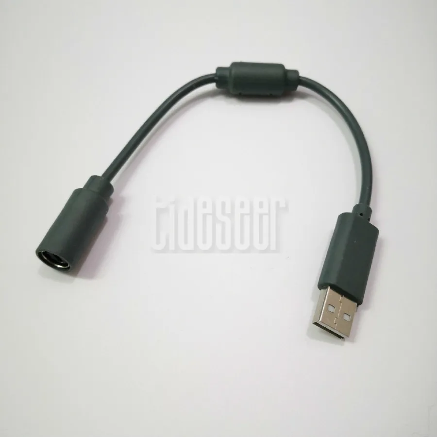 USB Breakaway Adapter Cable Cord Line for Xbox 360 Wired Controllers