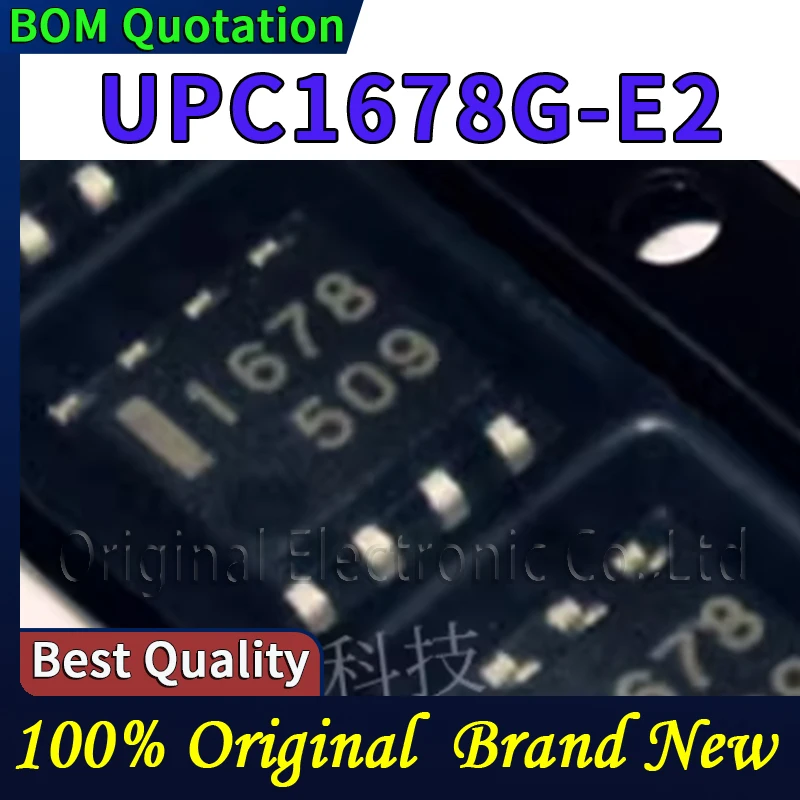 

UPC1678G-E2 В наличии Оригинал Высокое качество