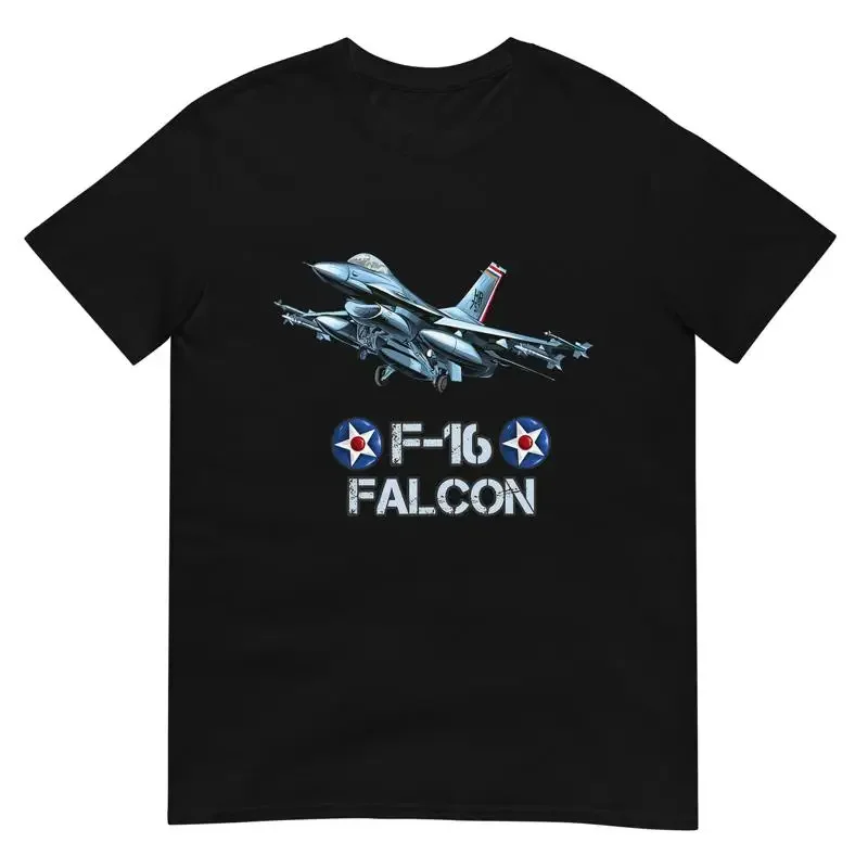American Military Airforce Aircraft Fighter F16 Falcon Jet T Shirt