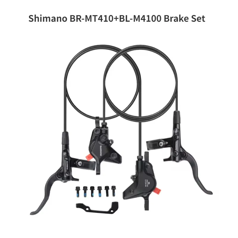 Shimano Hydraulic Disc BR MT410 BL M4100 2 Piston Brake Set clamp mountain bike