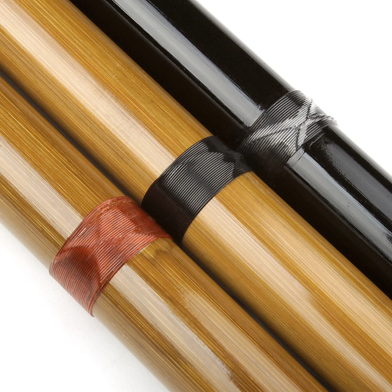 Three Colors Japanese Sinobue Flute 7/8 Hon High Quality Handmade Bamboo Woodwind-instrument 2 Styles Piccolo