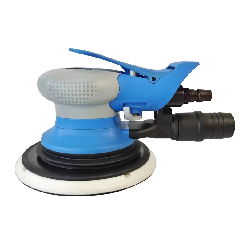 

Original Pneumatic Dry Grinder 6 Inch 17 Hole PANDAS Sandpaper Machine Sander Head Disc Car Polishing Rust Removal 12000 RPM