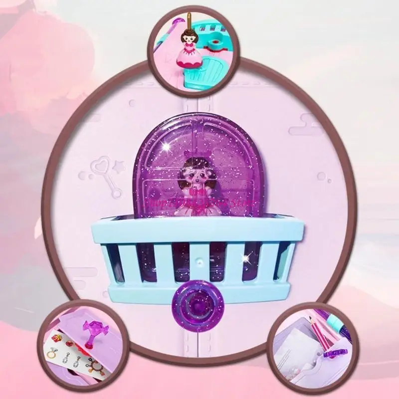 

Diary with Lock and Keys Kids Toy Birthday Gift for Girls Ages 6 and Up