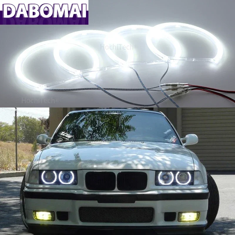 

Smd Led Angel Eyes Kit Отличная ультраяркая подсветка DRL для BMW 3 серии E36 1990-2000 гг.
