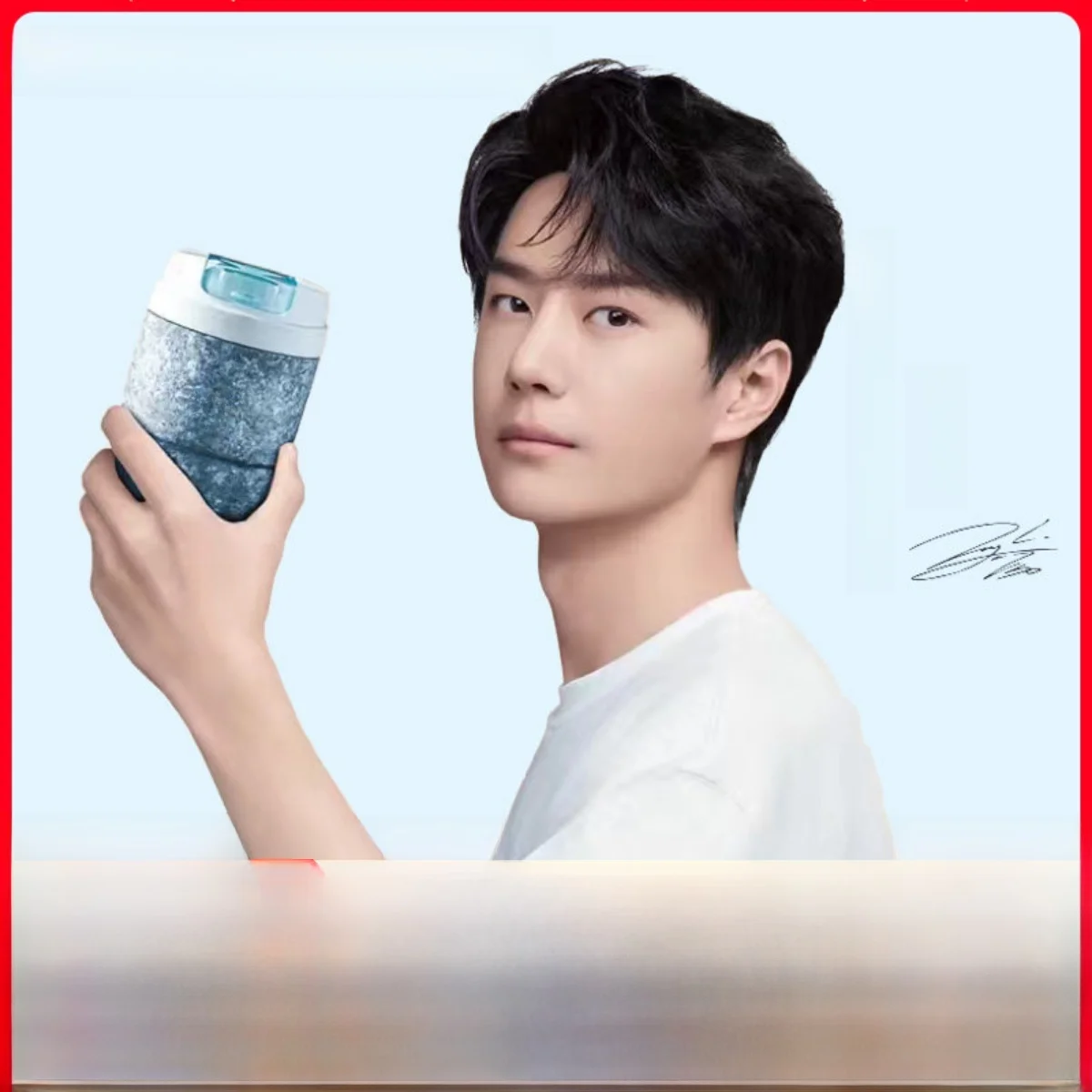 

Титановая кофейная кружка Dunt Dunt, одобренная Ван Бо, с высоким эстетическим качеством, портативная, женская модель, новая, термоизолированная чашка для напитков