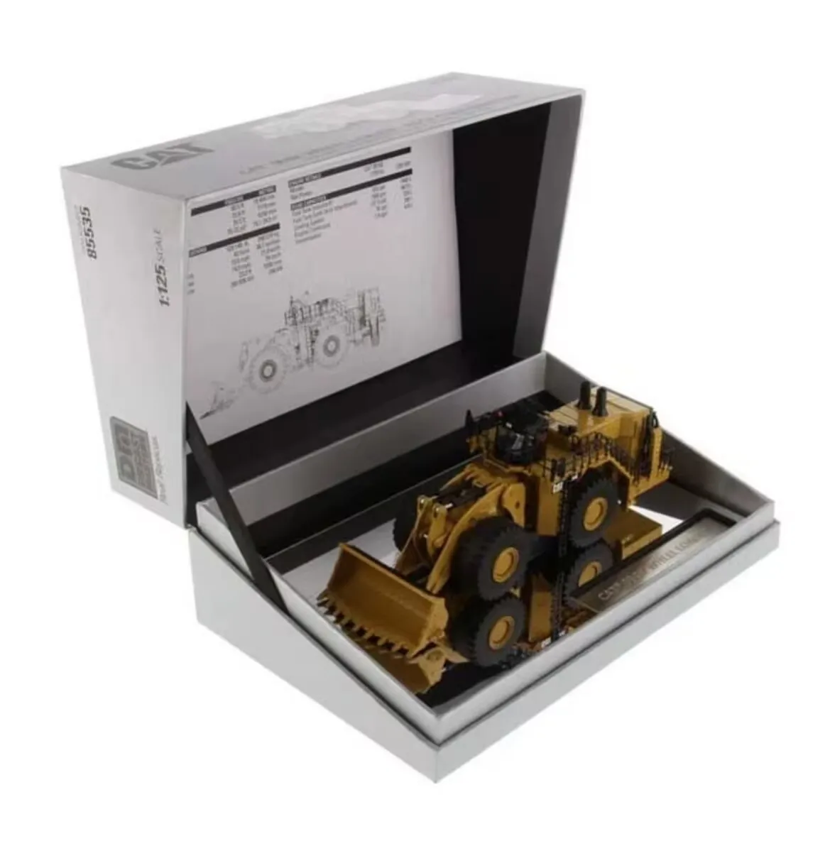 

DieCast Masters 1/125 Scale Metal Toy Alloy Engineering Model Boy's Birthday Gift Scene Decoration