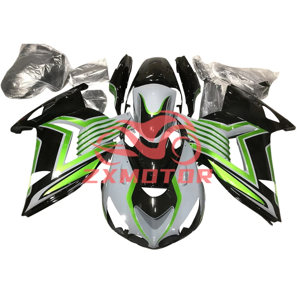 لكاواساكي ZX14R 2012 2013 2014 2015 2016 2017 2018 2019 2020 2021 0222 الهدايا المجمعة ZX 14R Fairings ABS حقن جديد