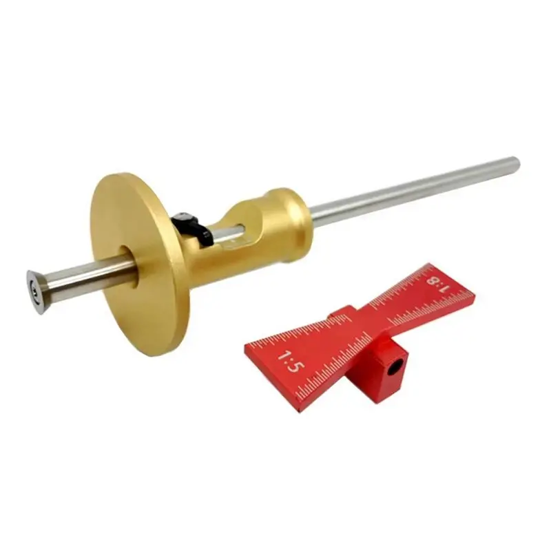A33Z-Dovetail Fixture Wheel Marking Gauge Tool Set Woodworking Marking Tool Woodworking Marking Ruler Parallel Marking
