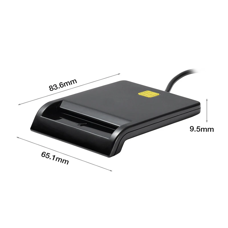 Universal Smart Card Reader For Bank Card ID CAC DNIE ATM IC SIM Card Reader For Android Phones And Tablet image 2
