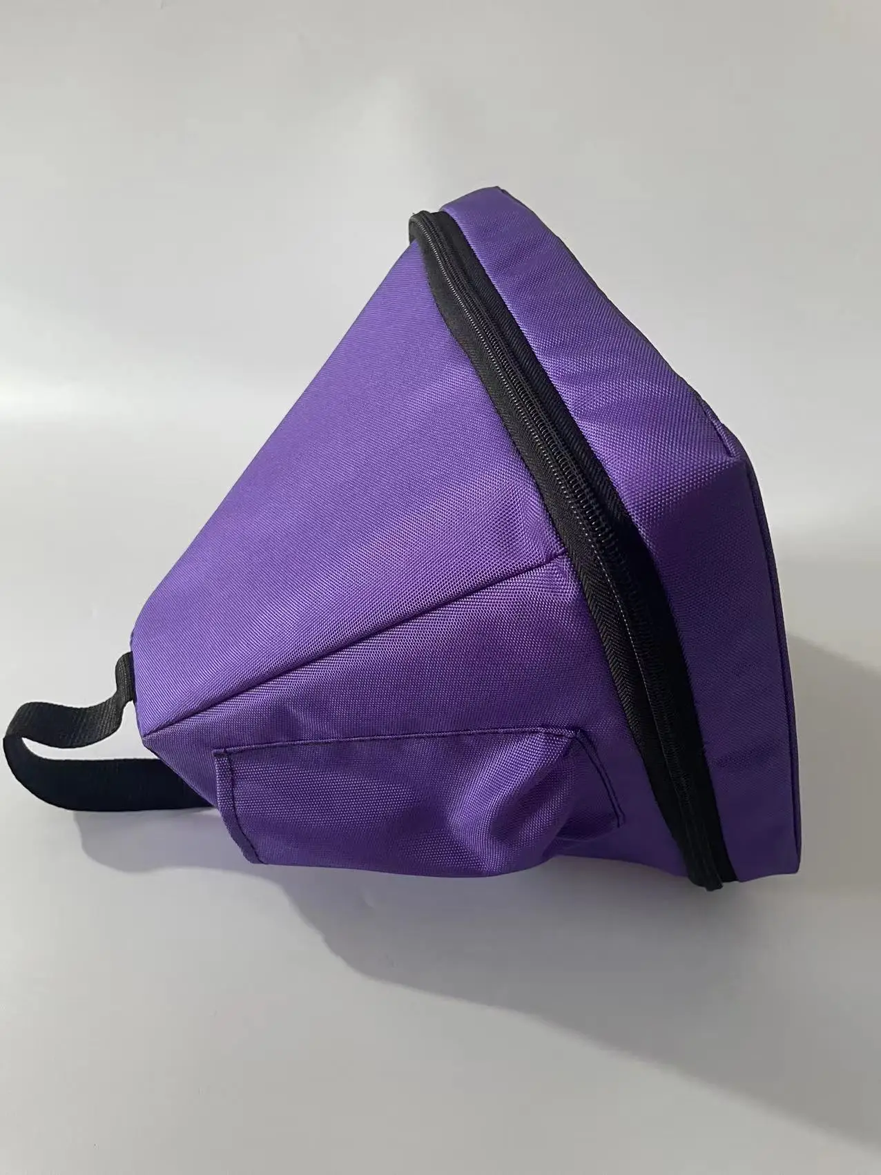 Crystal Singing Pyramid Traveling Carry Bag, Purple Case, 5 \