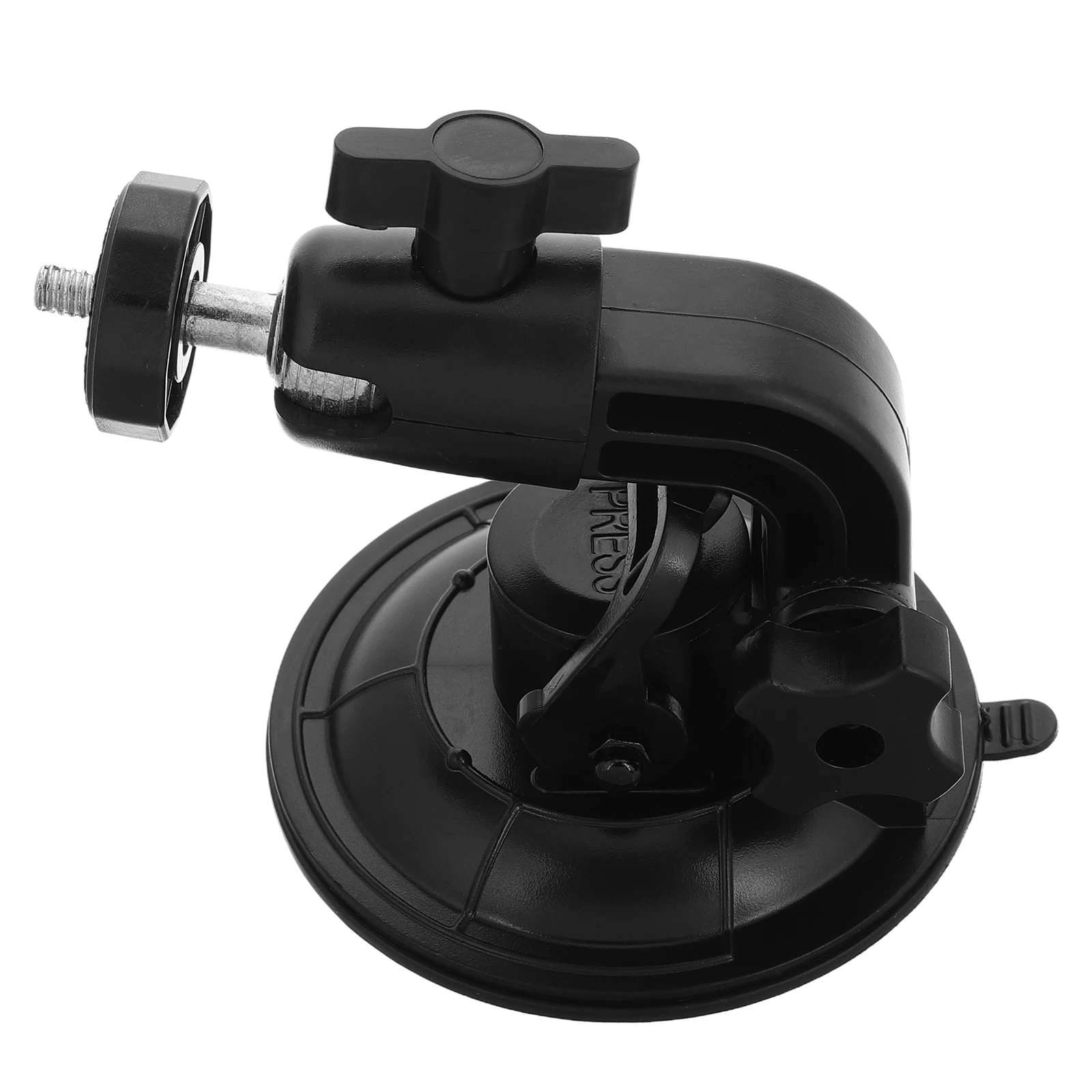 

Car Suction Cup Camera Mount - Heavy Duty Dashboard Bracket for Action Cameras with 360 Degree Adjustable Holder