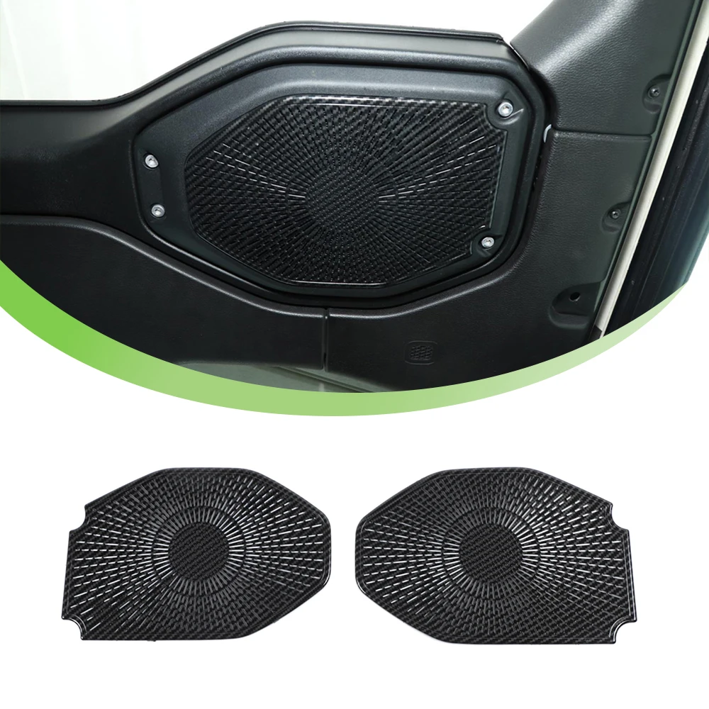 Roof Loudspeaker Decoration A Pillar Speaker Cover Trim for Jeep Wrangler JL Gladiator JT 2018-2023 2/4-Door Car Accessories ABS