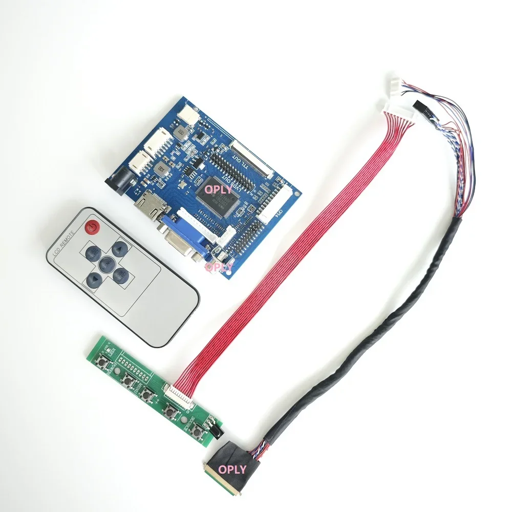 

For B133XW03 V1 B133XW03 V WLED VGA AV HDMI-Compatible 40Pin LCD Panel LVDS 13.3" 1366×768 Display Controller board Kit