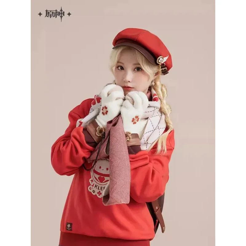 

[Подлинная] Предпродажа Genshin Impact Производные продукты Косплей Тема Klee Симпатичный стиль Регулируемая восьмиугольная кепка Берет