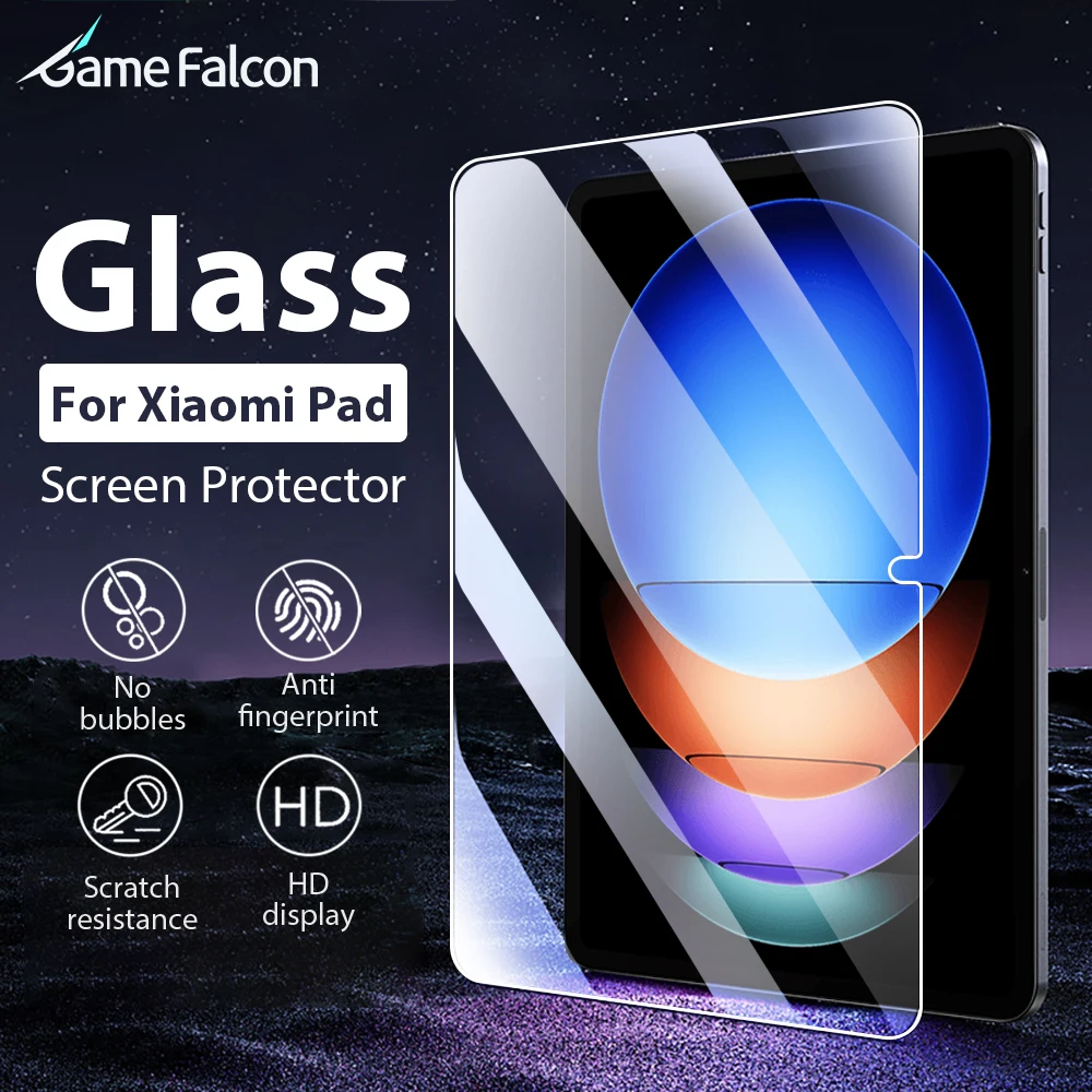 Tempered Glass For Xiaomi Pad 5 6 6S Screen Protector Pad 6 Max Pro 12.4 14 Inch Redmi Mi Pad SE 2023 Tablet Protective Film