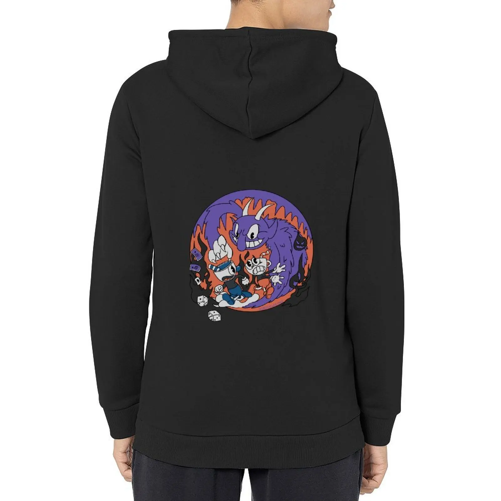 

Cuphead Hoodie winter clothes male clothes hooded shirt men's coat men's oversize hoodie
