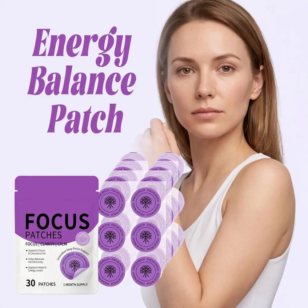 1-5pcs Focus Patches Energy Balance Wellness Patch Gentle Skin Friendly Breathable Comfort Convenient Body Care Support Stickers