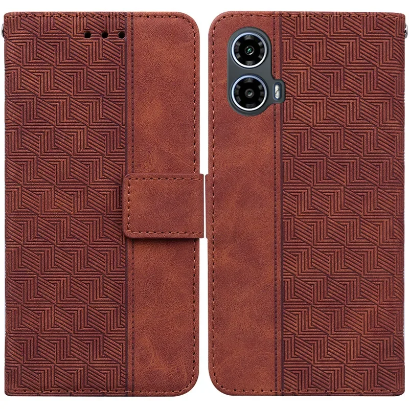 G24 Leather Case For Motorola Moto G24 G04 G04s G34 Magnetic Flip Wallet Case Cover For MotoG24 MotoG04 4G Card Slot Cases