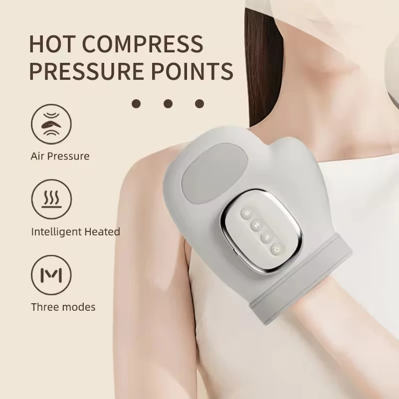 

Smart Electric Hand Massager Heat Air Compression Finger Separation Wrist Palm Pain Relief Muscle Relax