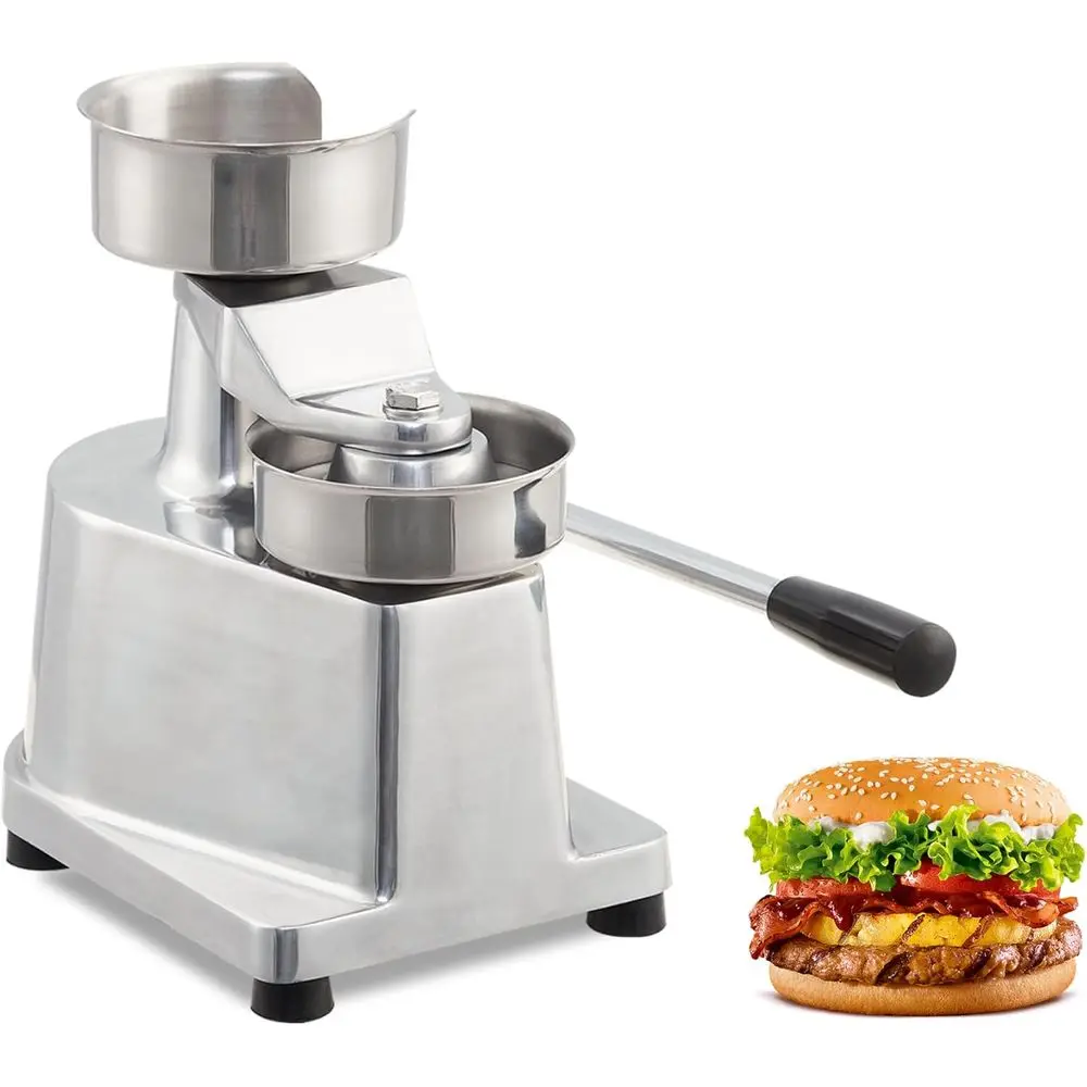 

Высокопроизводительная машина для приготовления 4 гамбургеров одновременно – 100 котлет/час, включает 1000 бумажных форм и перчатки для кухонь и фудтраков