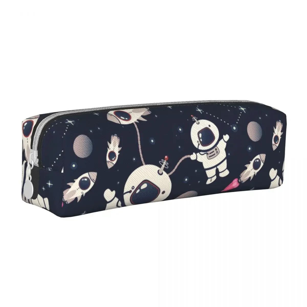 Space Galaxy Cartoon Magical Pencil Cases Fun Pen Holder Bags Student Large Storage School Supplies Zipper Pencilcases