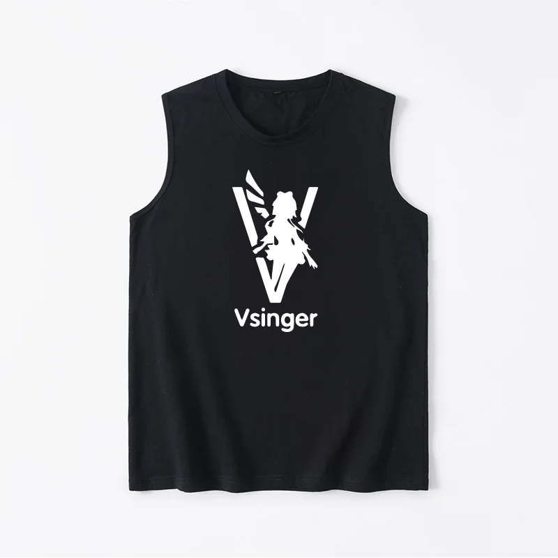 

Lo Tian Anime Casual Leisure Vest T-irt ort Sve Faion Clothes oulder Men Women round Ne Cotton Summer Clothes