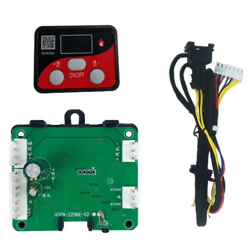 

Parking Heater Fuel Heating Switch Wiring Harness Set 3PCS Car Accessories Interior Components Motherboard