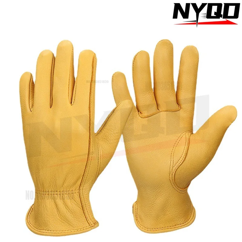 Riding deer skin glove driving protection sports batteries motorcycles gloves retro outdoor manufacturers wholesale