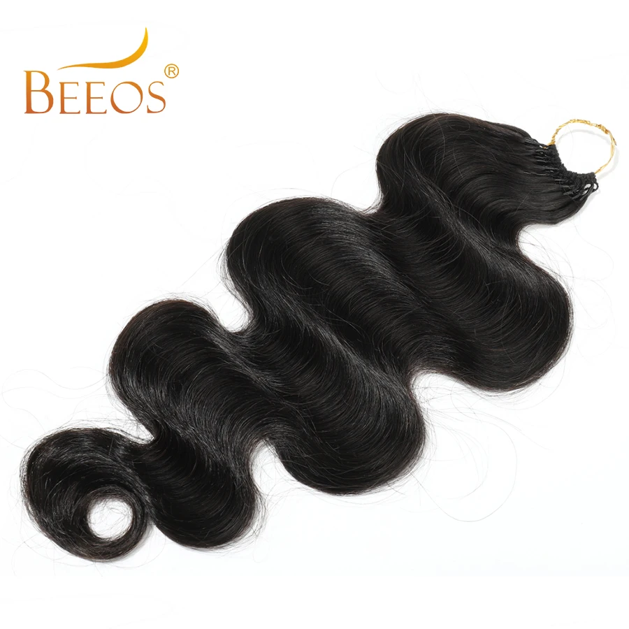 Cabello humano crochet ondas body wave sin nudos, pre-separado, ligero, extensiones para trenzas y giros para mujer 6