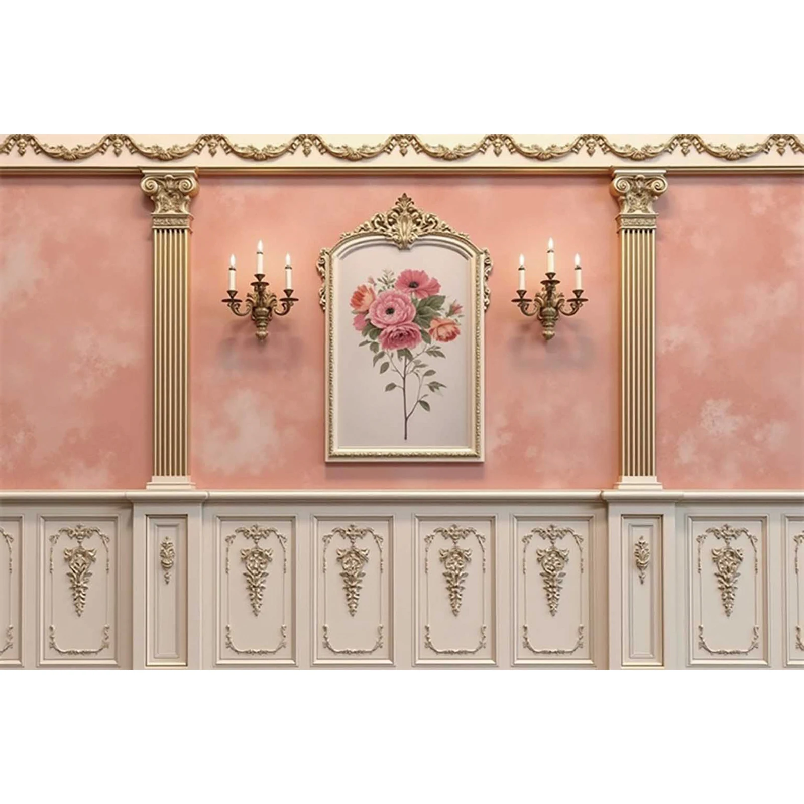 MOON.QG Interior Room Backdrop for Photography Boudoir Living Room Background Rustic Wedding Shower Backdrop Brick Birthday Wall