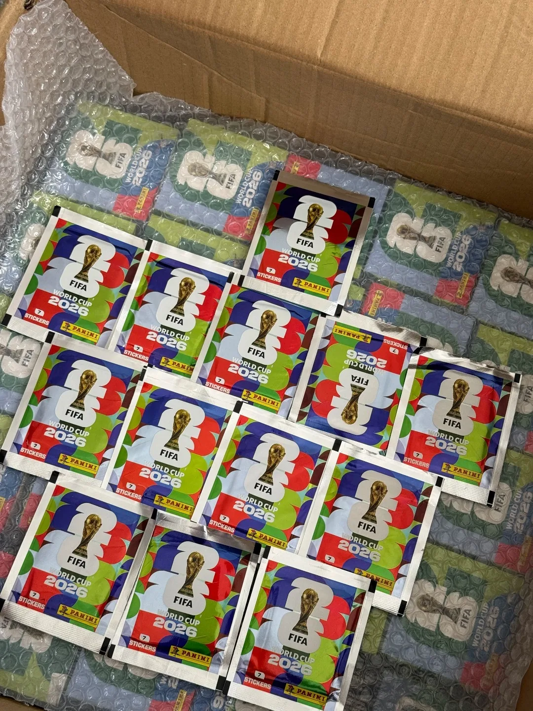 2026 Hot Sales Panini 2026 FIFA World Cup Panini Stickers International Version Rare Collection Football Fan Souvenir Present