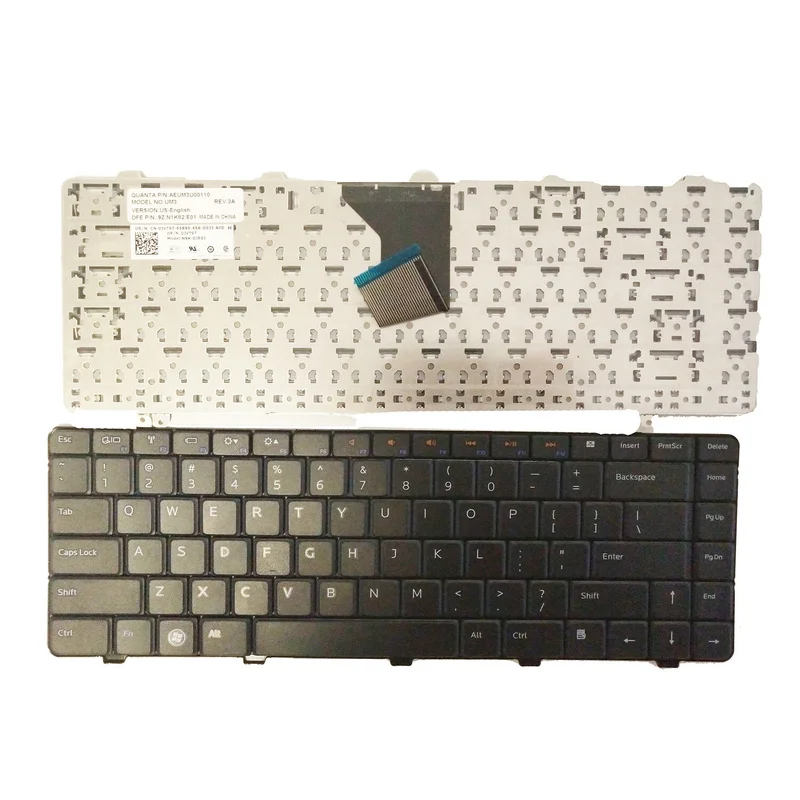 Z 0JVT97 FOR DELL Inspiron 1464 Laptop Keyboard without Backlight