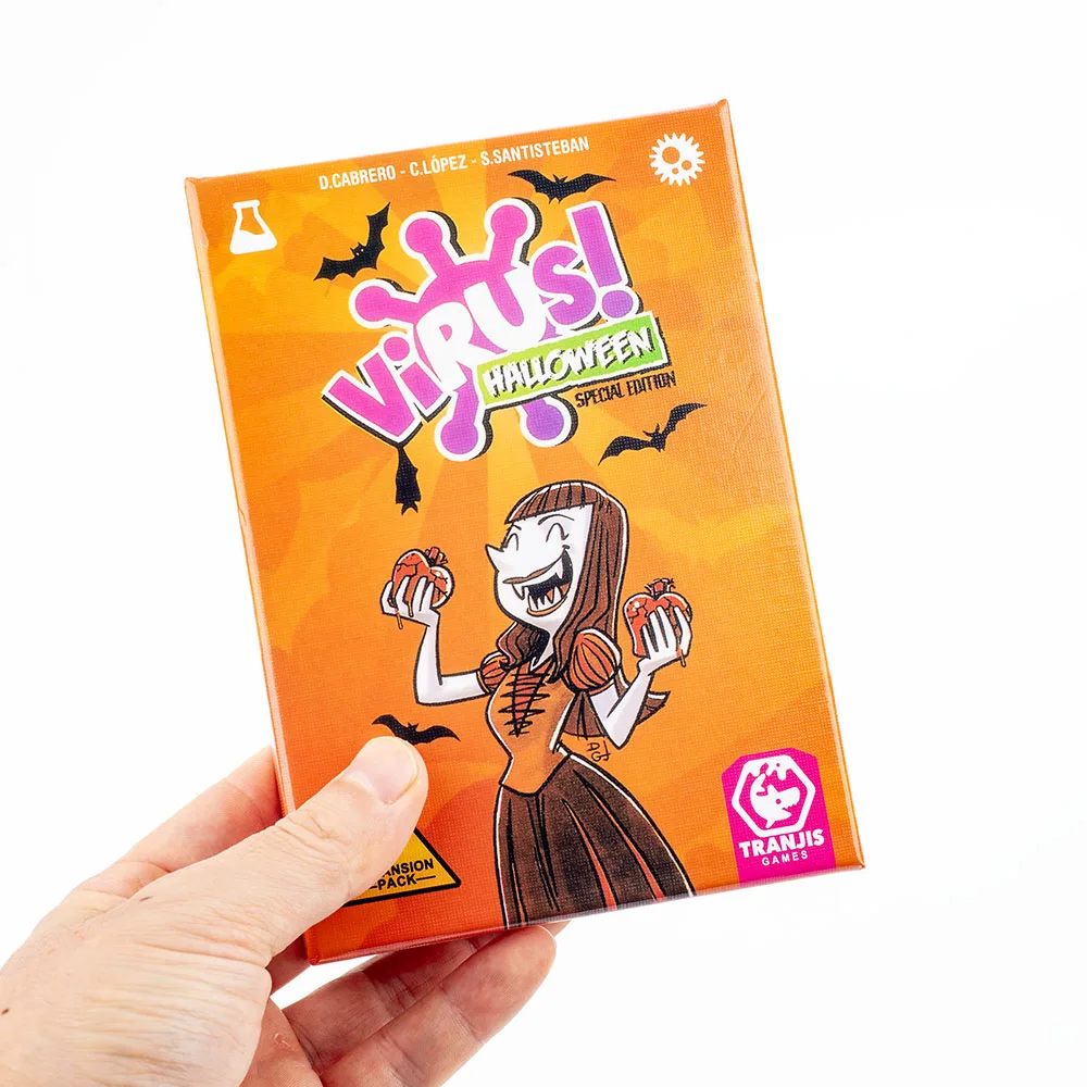 الإصدار الصحيح الأفضل مبيعًا لعبة بطاقات الهالوين الفيروسية لعام 2026 وسطح توسيع الوحش مع بطاقات معالجة جديدة للحفلات