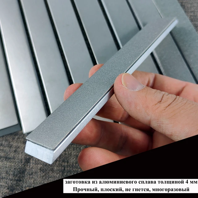 10-ostrzowe półfabrykaty ze stopu aluminium Diamentowy kamień ostrzący do ostrzałki do noży Apex edge pro ruixin pro