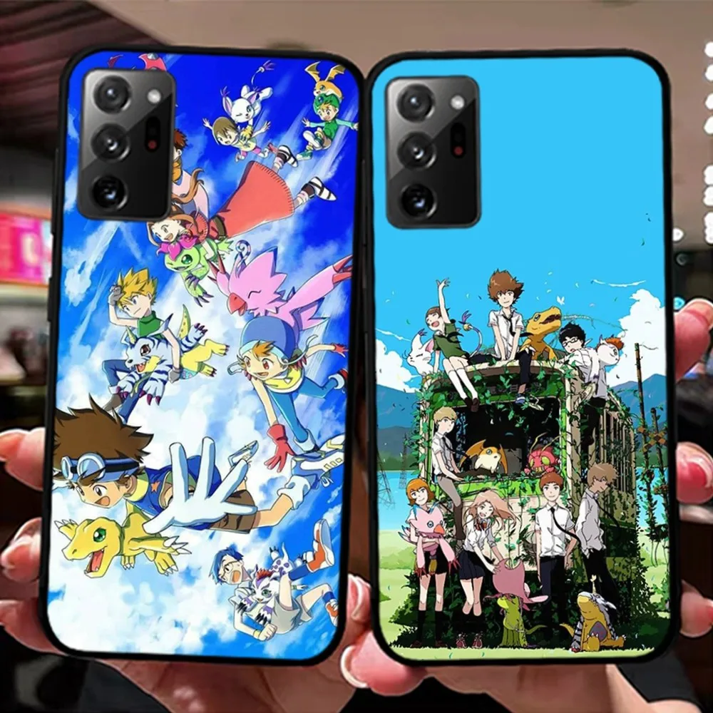 Digital Monster Digimon Phone Case For Samsung Note 8 9 10 20 Pro Plus Lite M 10 11 20 30 21 31 51 A 21 22 42 02 03