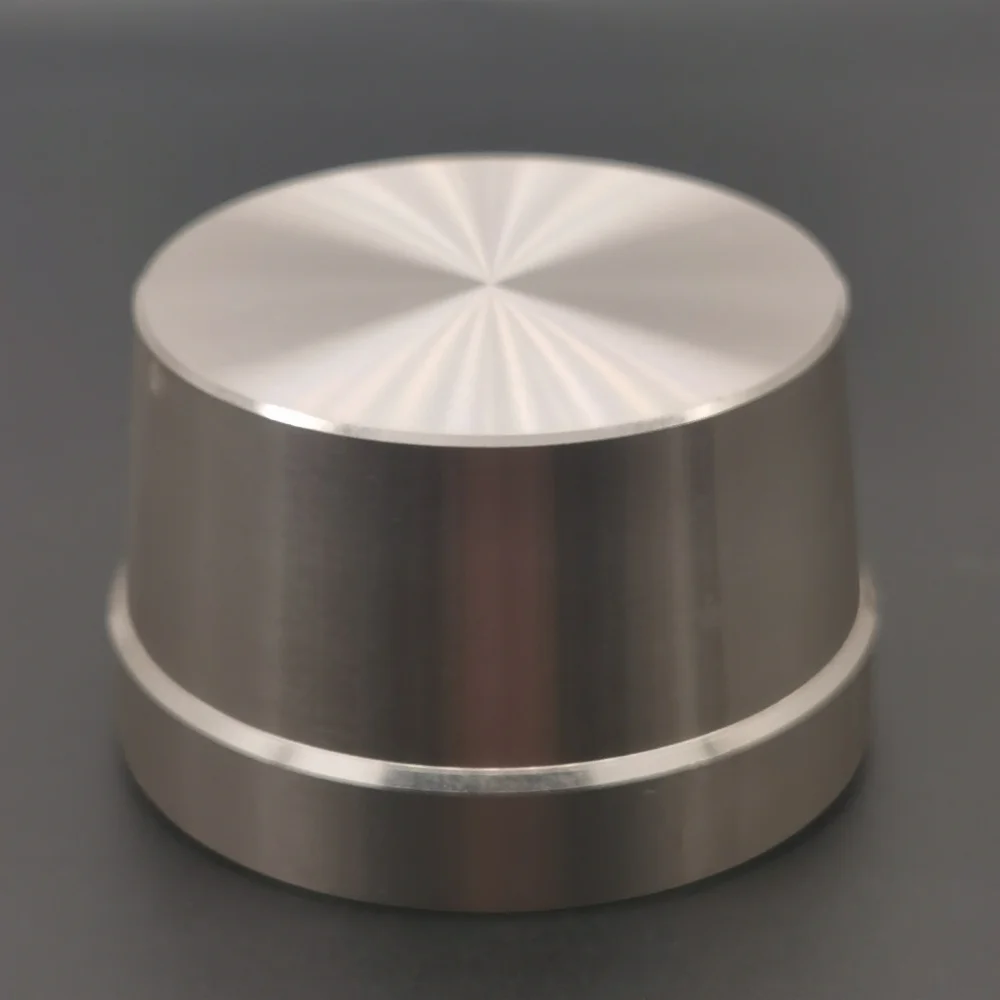 1PCS High-end Aluminum Alloy Potentiometer Knob Cap 49X20mm (D*H) Encoder Volume Control Audio Knob  for 6mm Shaft Hole（D-Axis)