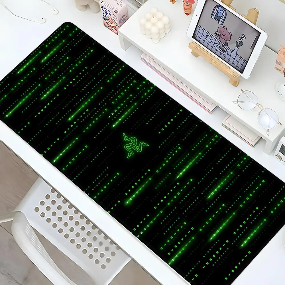 RazerS Mouse Pad Gaming Locking Edge Big Computer Office Gamer Large Rubber Art Mousepad Laptop Desk Mat view 6