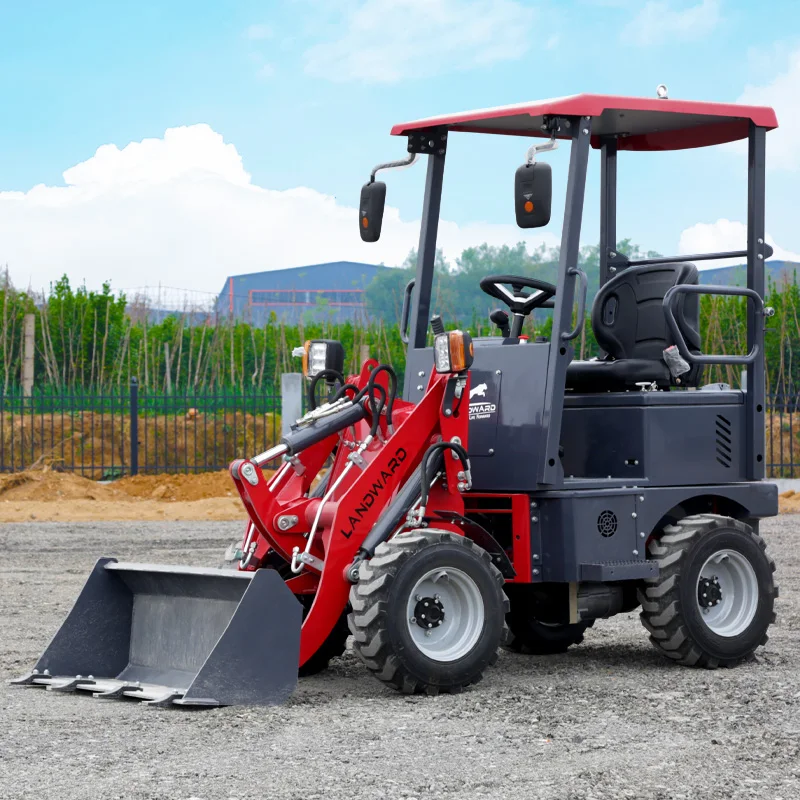 

New China Small Electric Loader Compact Front End Shovel Wheel Loader Mini Dumper Electric Farm Loaders Customized